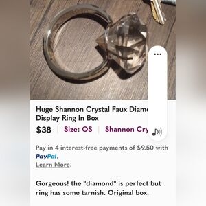 Darcybarber only Same cancelled shannon ring.